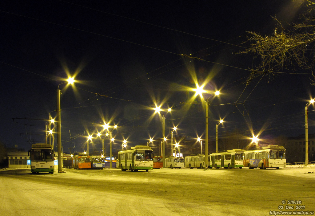 Chelyabinsk — End stations and rings