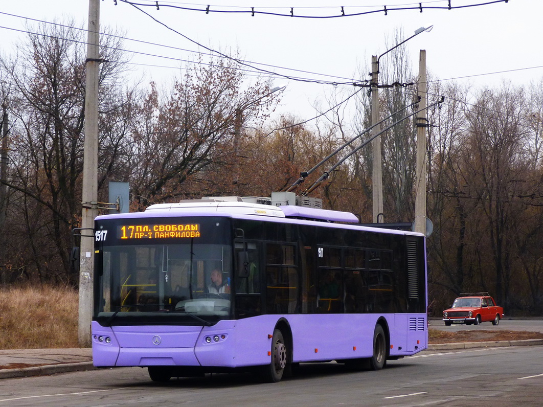 Донецк, ЛАЗ E183A1 № 1517