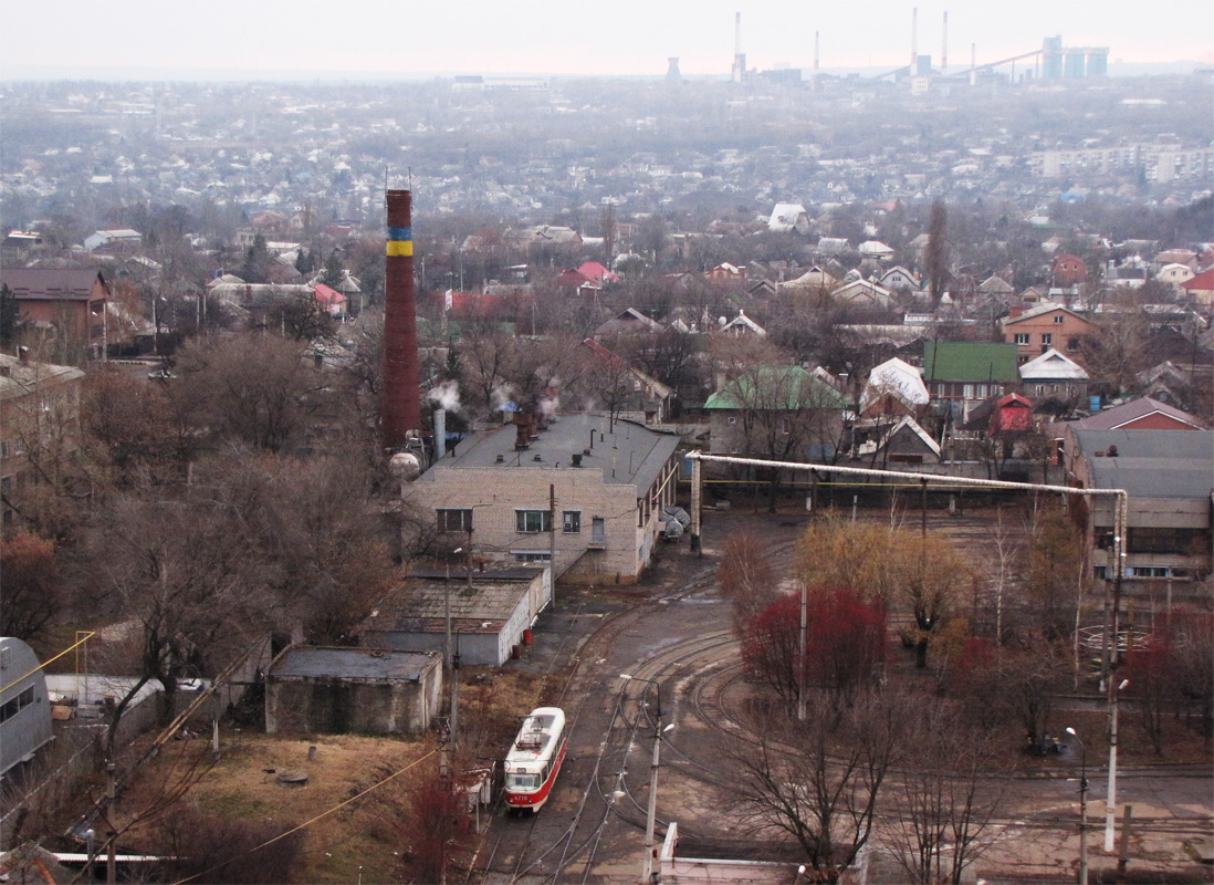 Донецк — Трамвайные линии: сеть 4-го депо