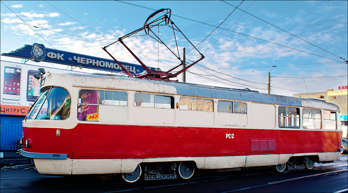 Одесса, Tatra T3SU (двухдверная) № РС-2