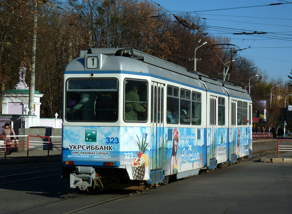 Винница, SWS/SIG/BBC Be 4/6 "Mirage" № 323