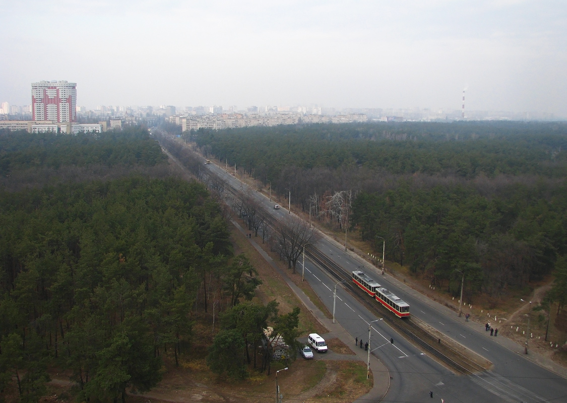 Киев — Трамвайные линии: Дарницкая сеть