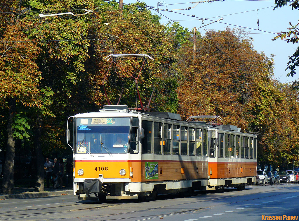 София, Tatra T6B5B № 4106