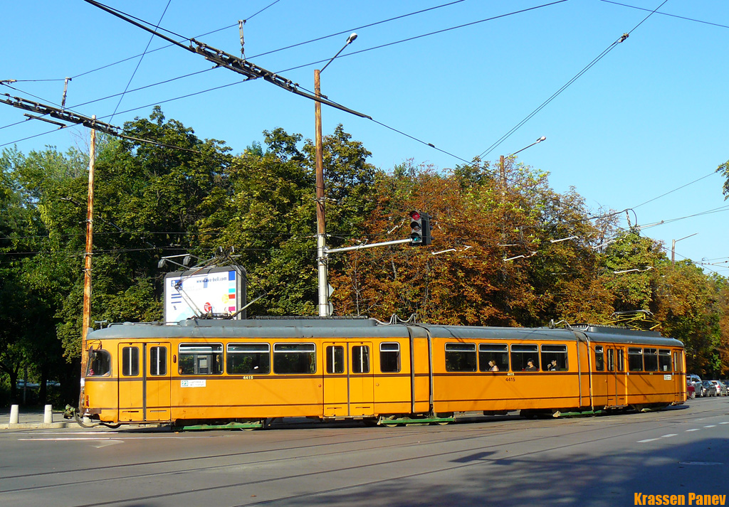 София, Duewag GT8 № 4415