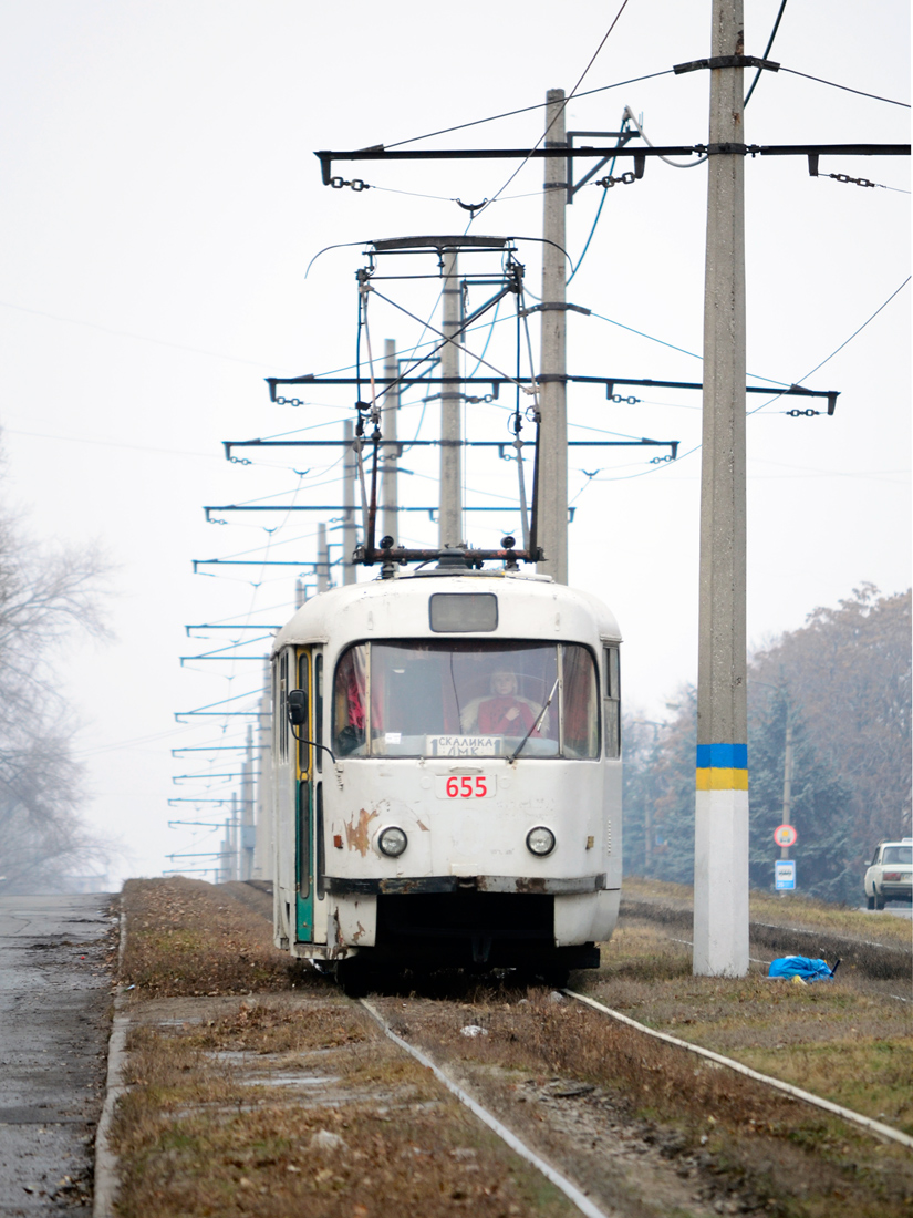 Каменское, Tatra T3SU № 655