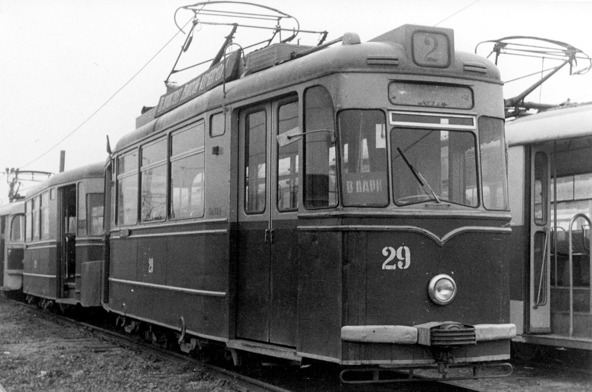 Волжский, Gotha T2-62 № 29; Волжский — Трамвайное депо