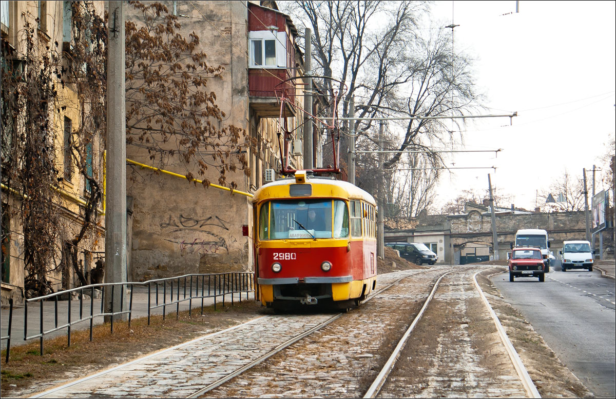 Одесса, Tatra T3SU № 2980