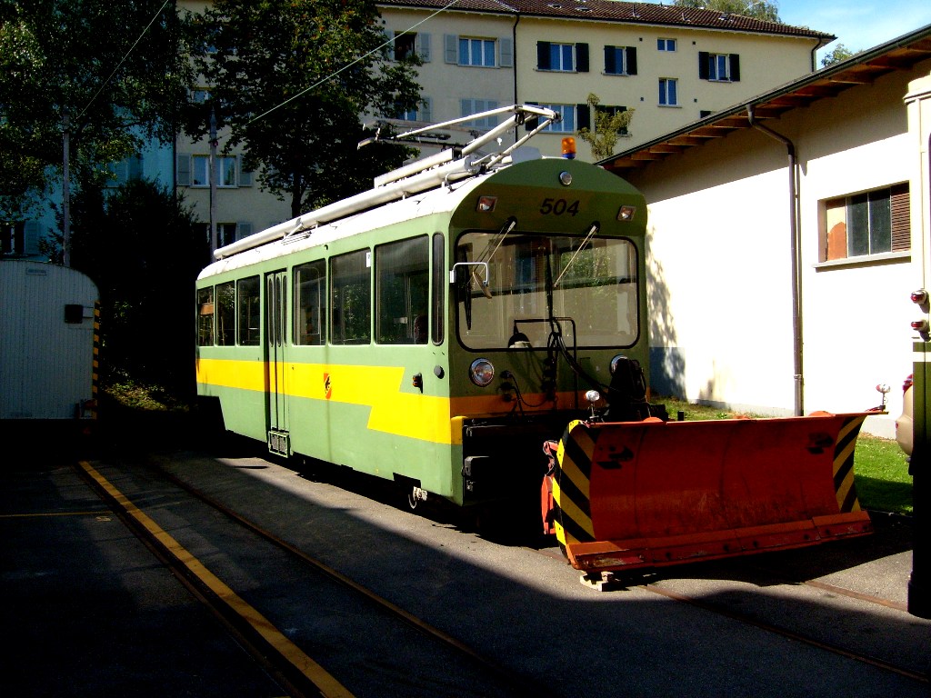 Bern, Snow removal car — 504