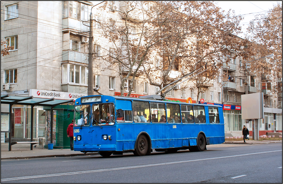 Одесса, ЗиУ-682В-013 [В0В] № 686