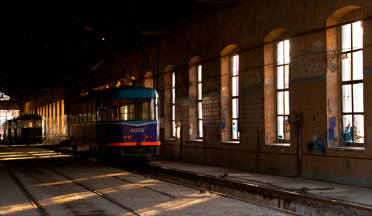 Одесса, Tatra T3SU № 4074; Одесса — Трамвайное депо № 2