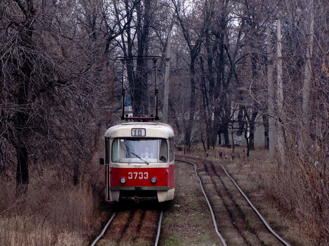 დონეცკი, Tatra T3SU (2-door) № 3733
