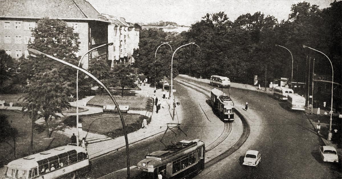 Калининград — Старые фото — Калининградский трамвай