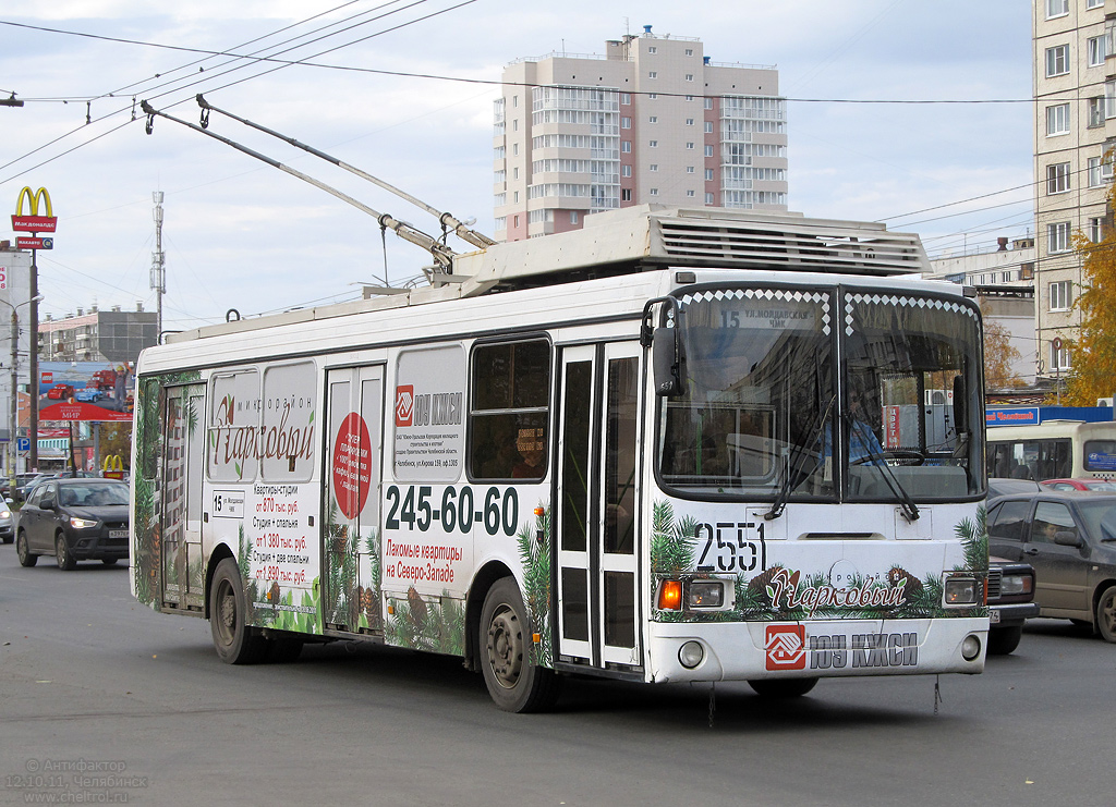 Челябинск, ЛиАЗ-5280 (ВЗТМ) № 2551