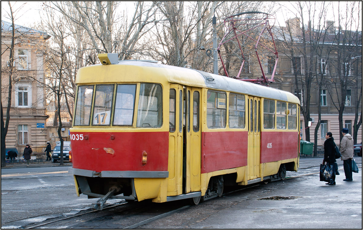 Одесса, Tatra T3SU № 4035
