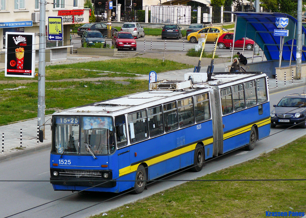 София, Ikarus 280.92 № 1525 София, Ikarus 280.92 № 1525