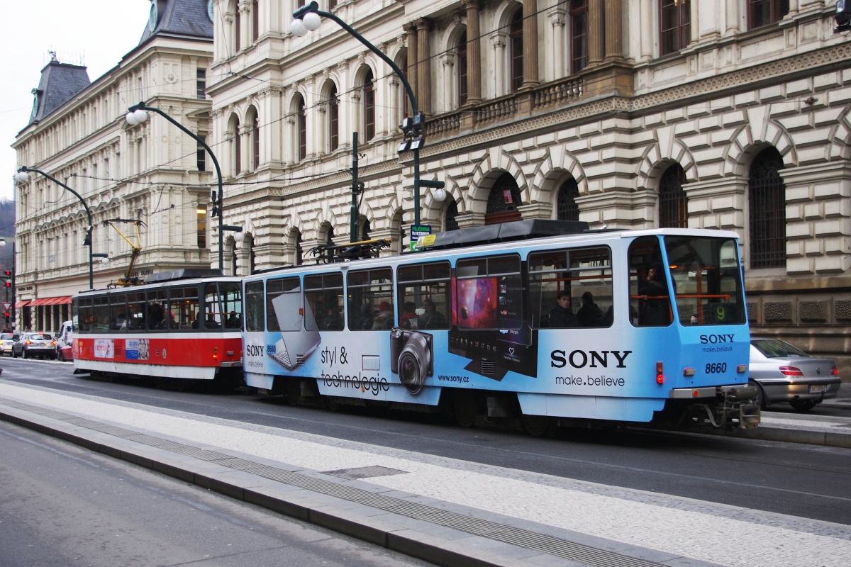 Прага, Tatra T6A5 № 8660