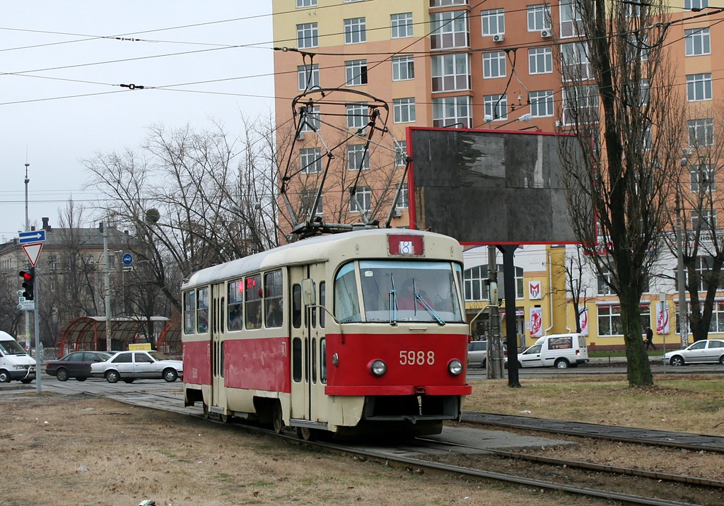 Киев, Tatra T3SU № 5988
