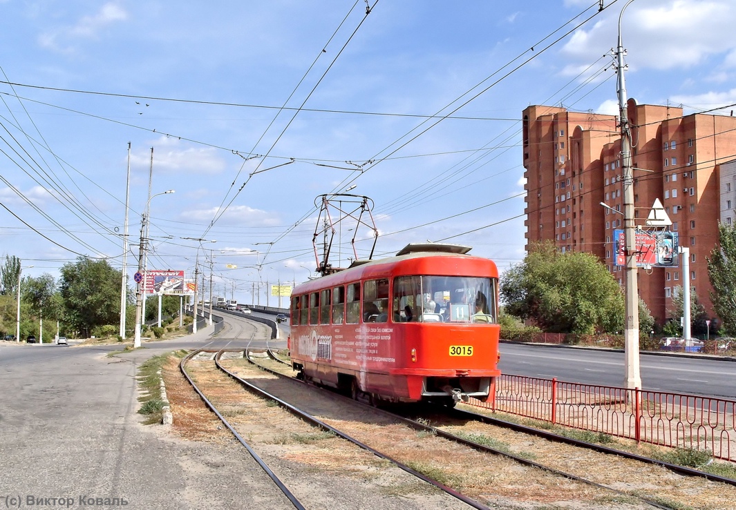 Volgograd, Tatra T3SU (2-door) Br. 3015
