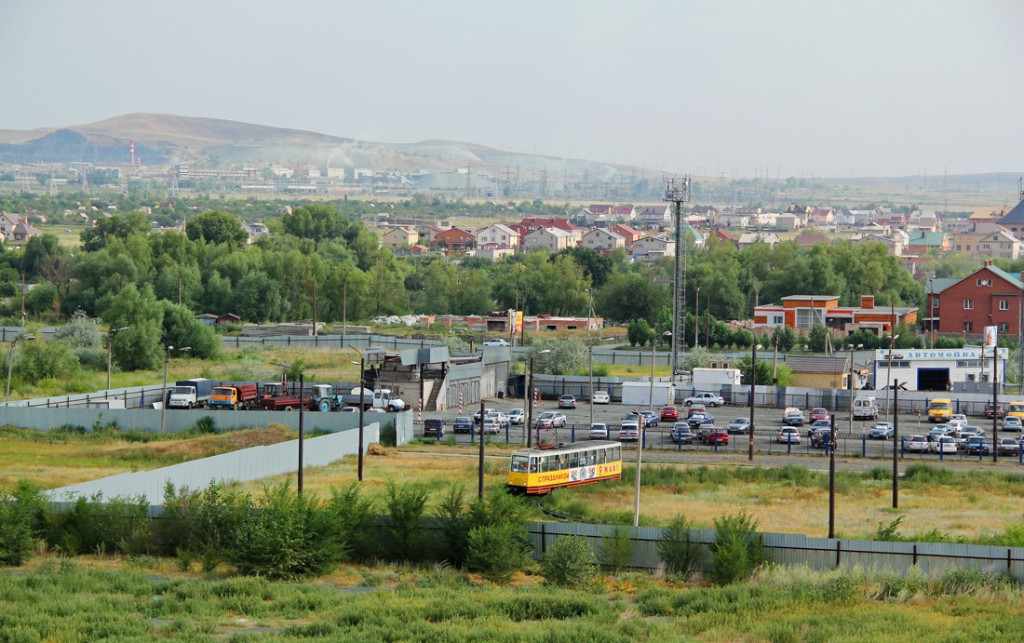 Orsk, 71-605 (KTM-5M3) Nr. 213; Orsk — Tram lines and loops