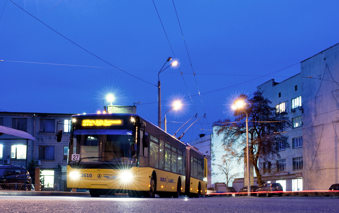 Киев, ЛАЗ E301D1 № 3610