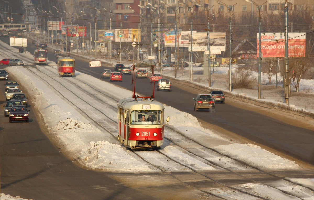 Izsevszk, Tatra T3SU mod. Izhevsk — 2051