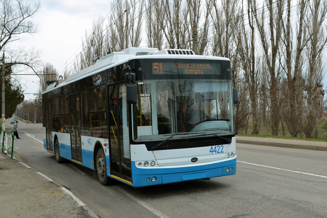 Крымский троллейбус, Богдан Т70115 № 4422