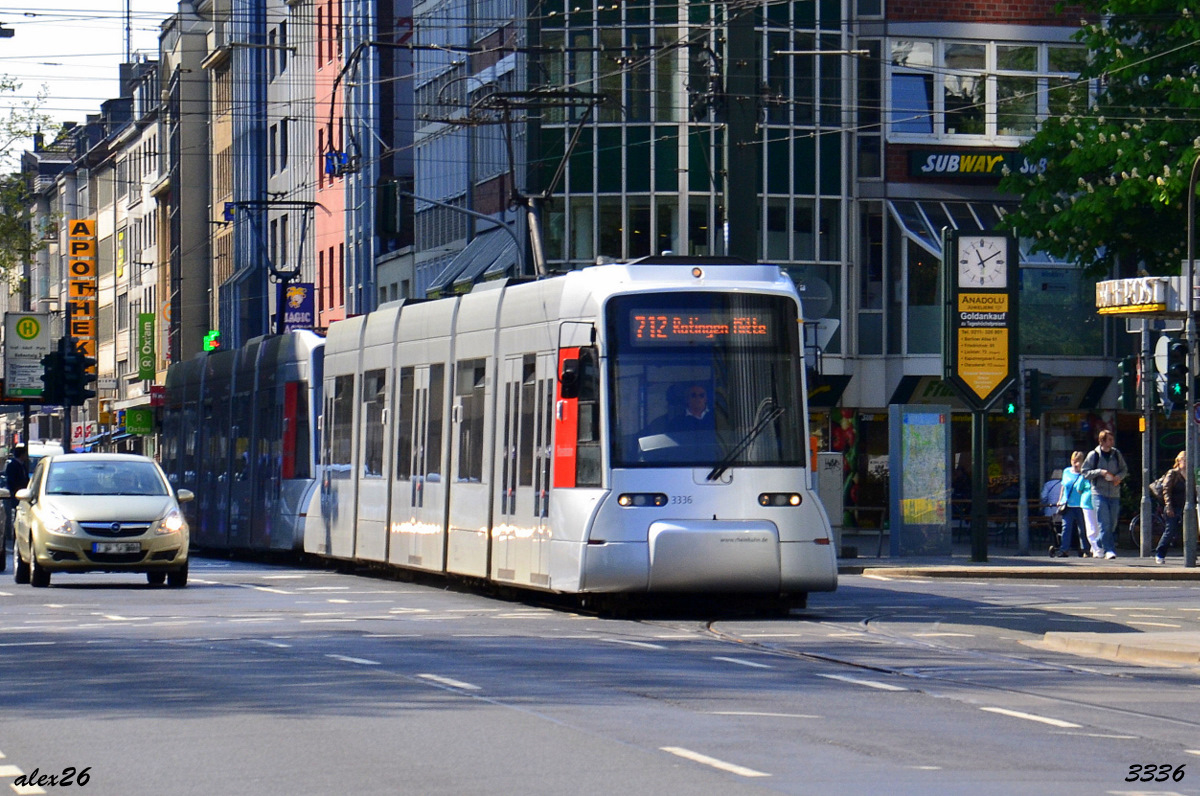 Дюссельдорф, Siemens Combino NF8U № 3336