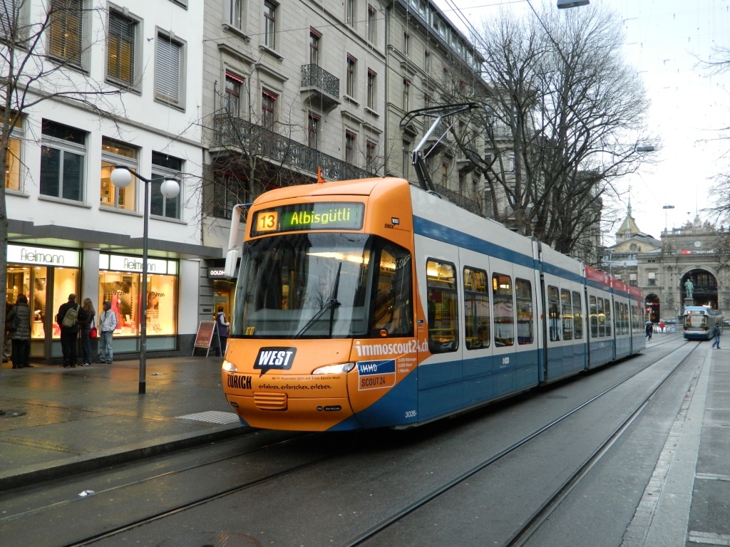 Цюрих, Bombardier Cobra № 3026