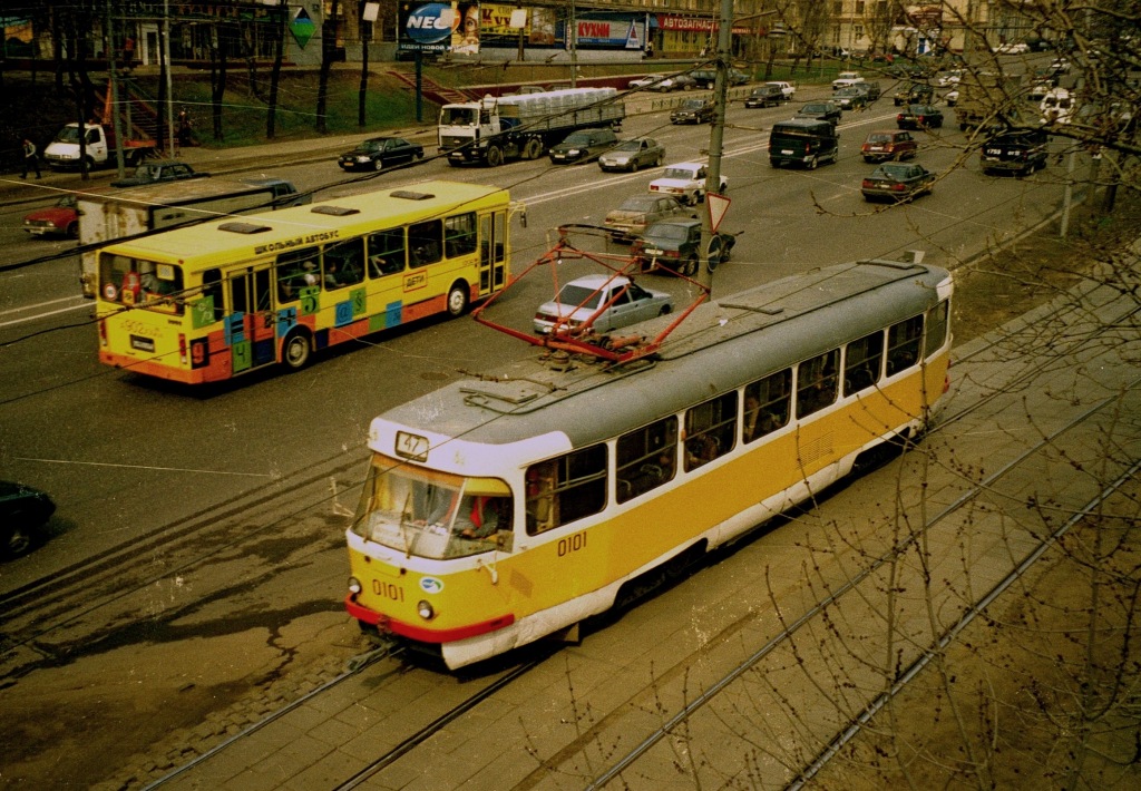 Moscova, Tatra T3SU Nr. 0101