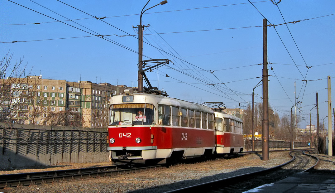 Кривой Рог, Tatra T3SU № 042