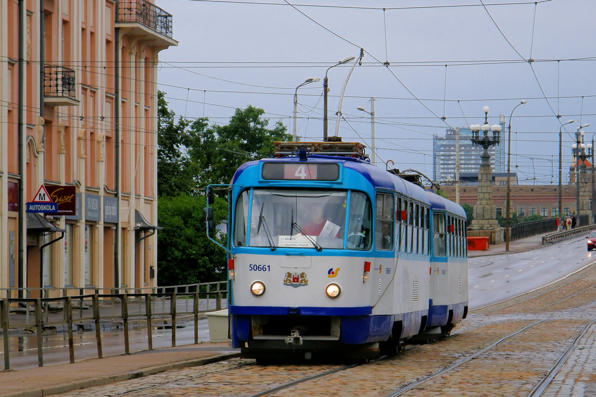 Рига, Tatra T3A № 50661