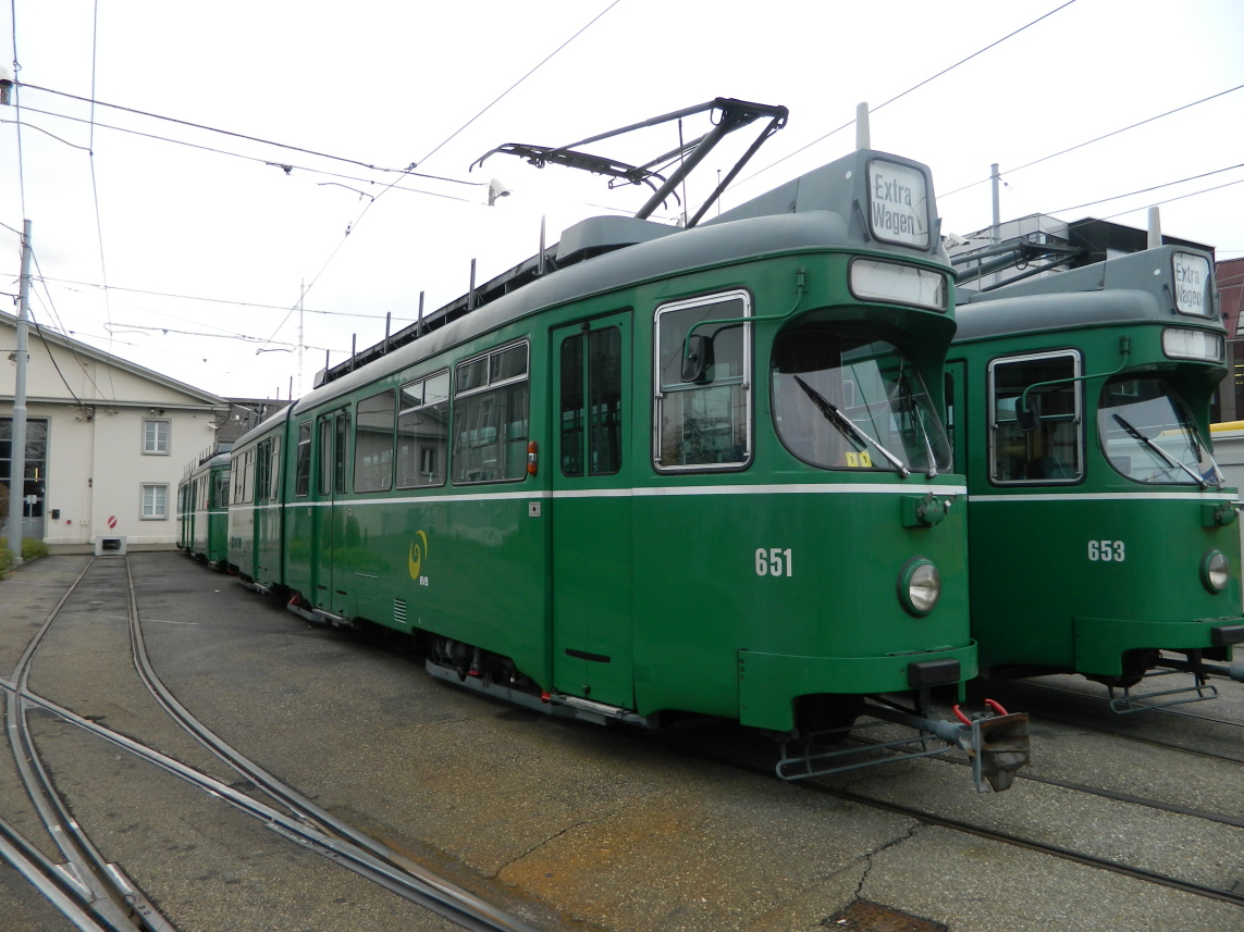Базель, Duewag GT6 № 651
