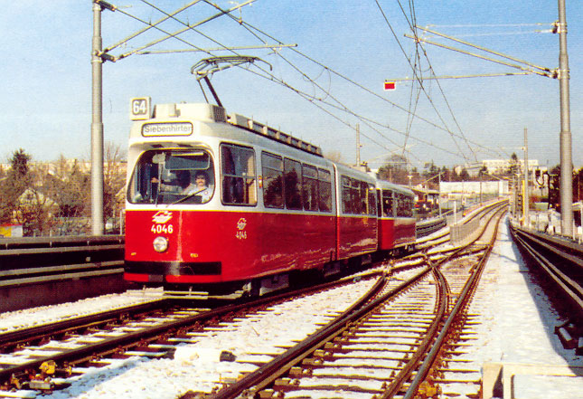 Вена, SGP Type E2 № 4046; Вена — U-Bahn — линия U6; Вена — Штадтбан