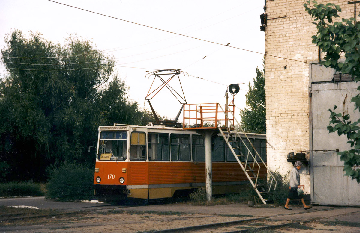 伏爾加斯基, 71-605 (KTM-5M3) # 170; 伏爾加斯基 — Tram Depot 伏爾加斯基, 71-605 (KTM-5M3) # 170; 伏爾加斯基 — Tram Depot