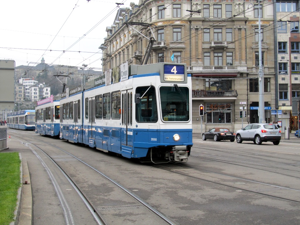 Цюрих, SWP/SIG/BBC Be 4/6 "Tram 2000" № 2050