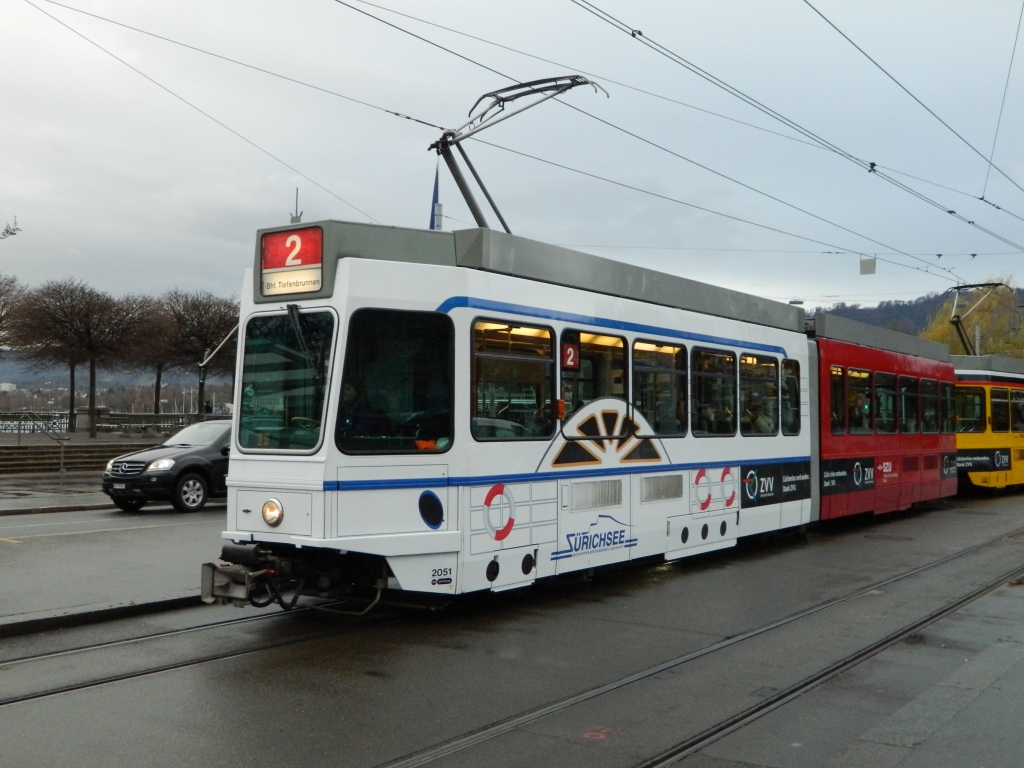 Цюрих, SWP/SIG/BBC Be 4/6 "Tram 2000" № 2051