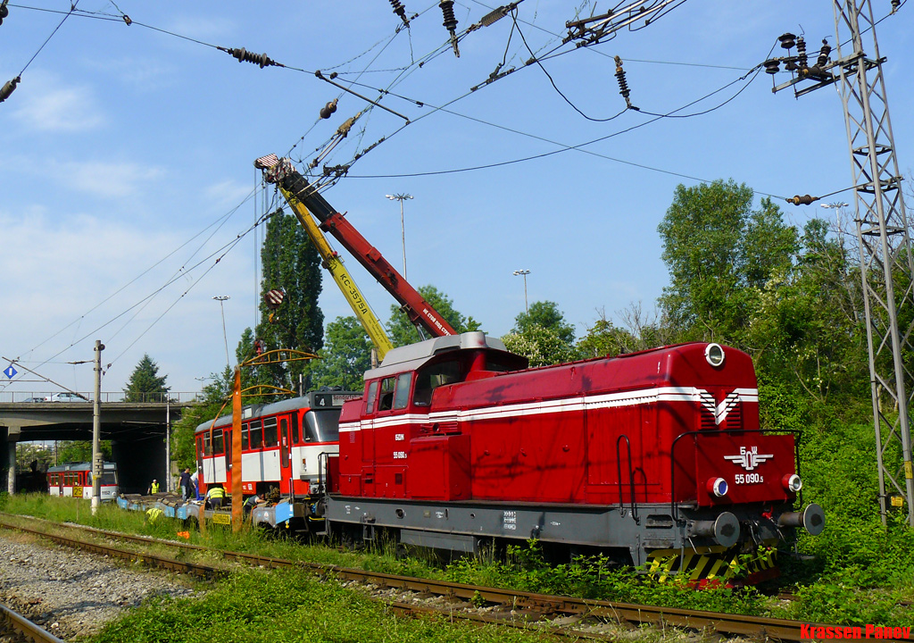 София — Доставка и разтоварване на T4D-C от Хале — юли 2011 г.