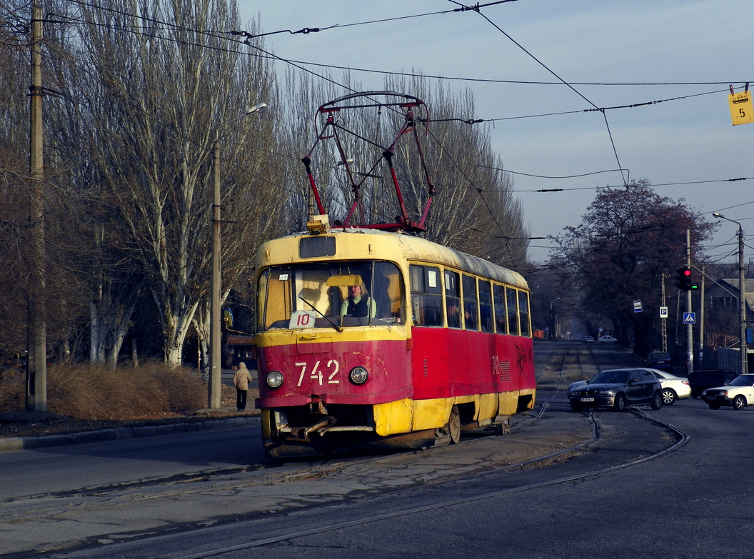 Запорожье, Tatra T3SU № 742
