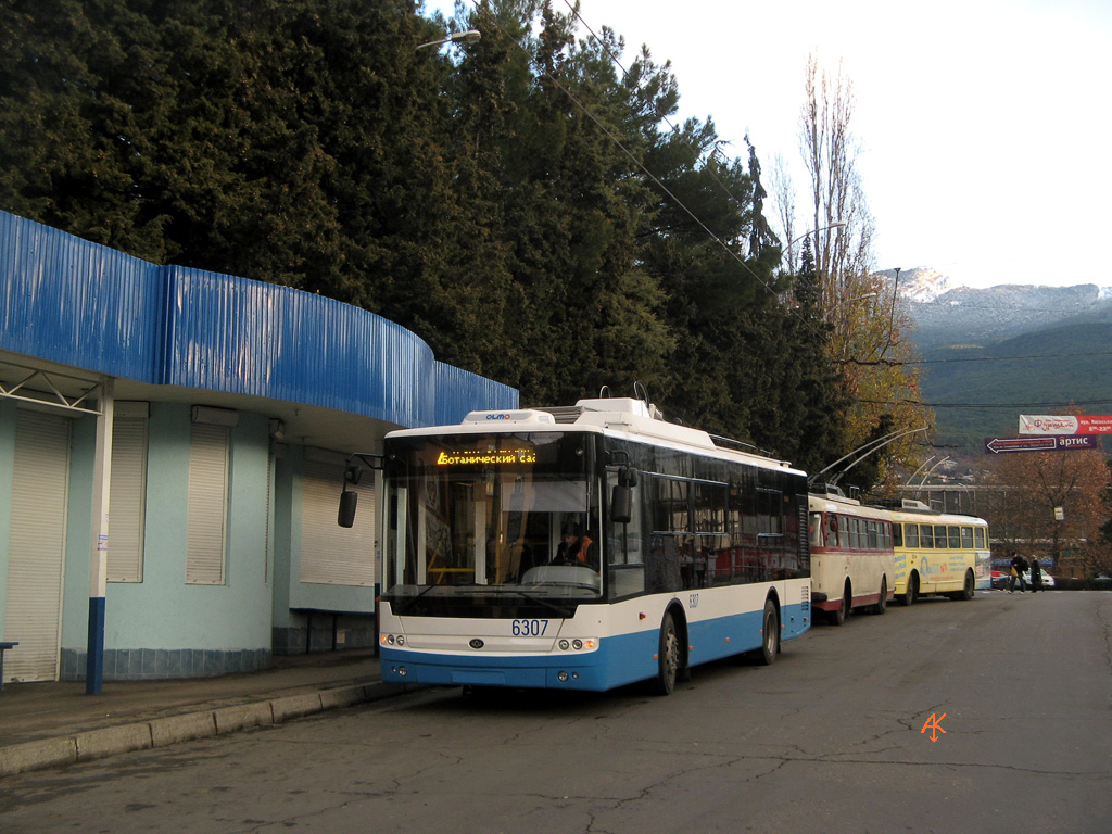 Крымский троллейбус, Богдан Т60111 № 6307
