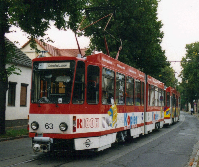 Cottbus, Tatra KT4D nr. 63