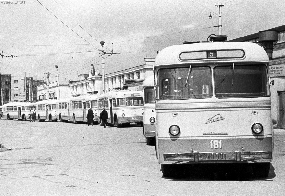 Odessza, Kiev-2 — 175; Odessza, Kiev-2 — 181; Odessza — New Trolleybuses; Odessza — Old Photos: Trolleybus; Odessza — Trolleybus Depot #1