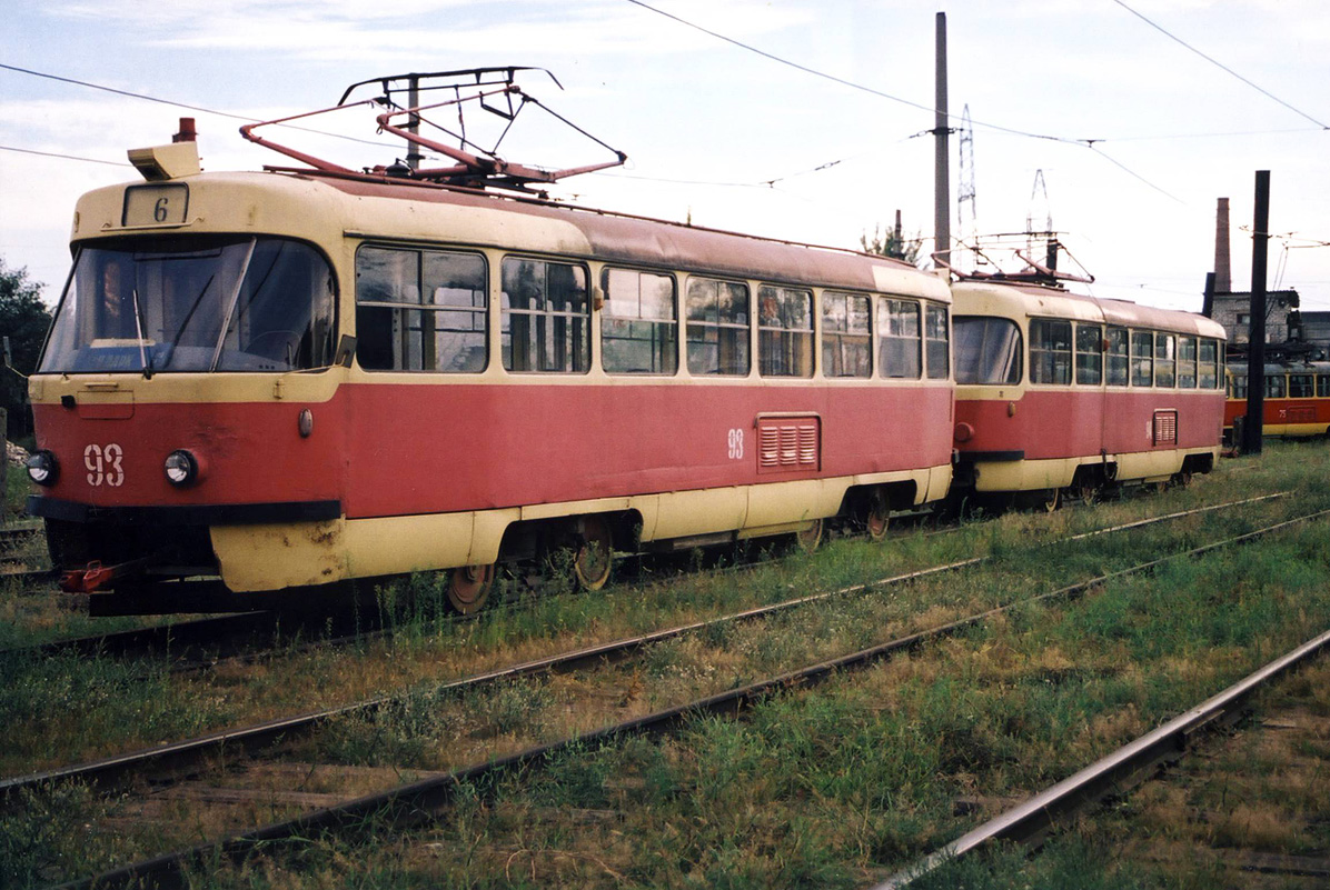 Волжский, Tatra T3SU № 93; Волжский, Tatra T3SU № 94; Волжский — Трамвайное депо
