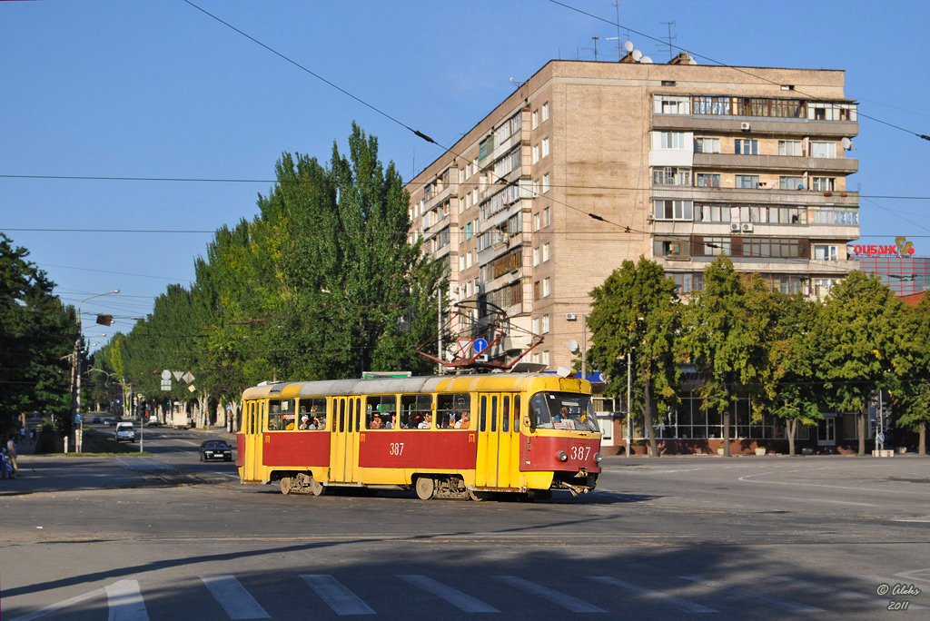 Запоріжжя, Tatra T3SU № 387