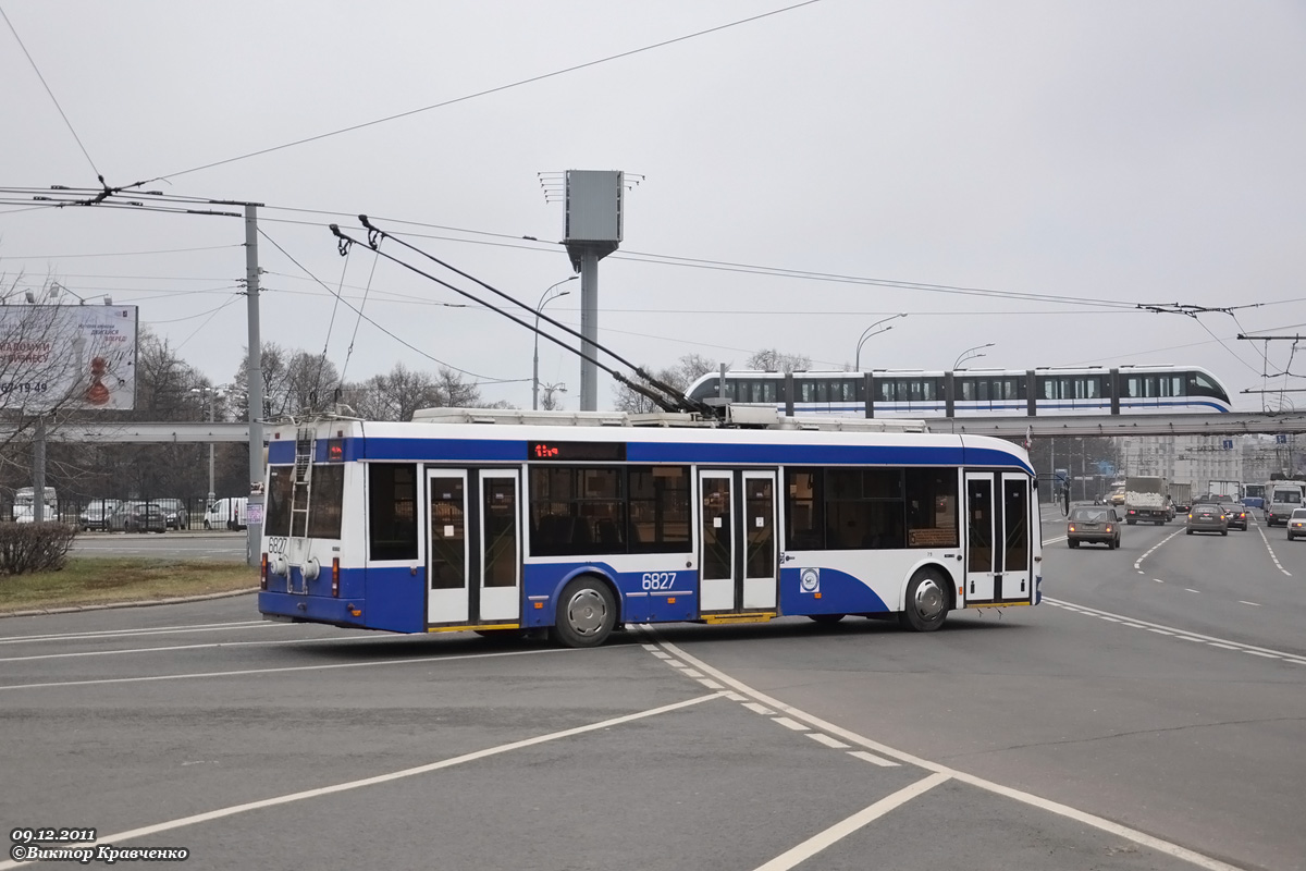 Москва, СВАРЗ-6235.01 (БКМ 32100М) № 6827