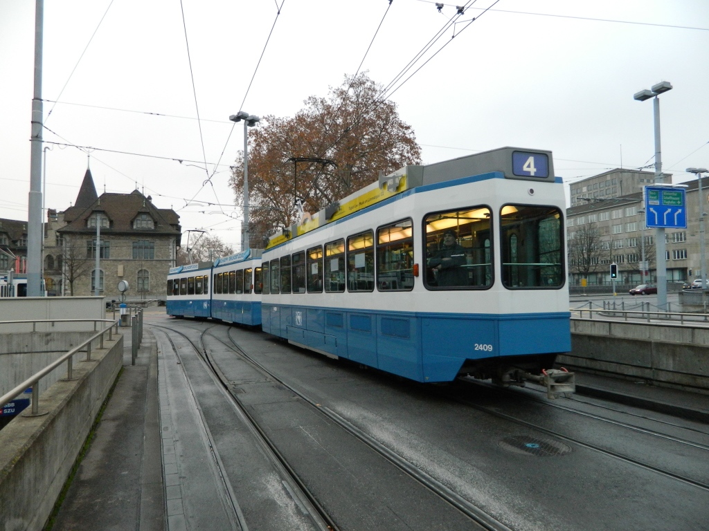 Цюрих, SWP/SIG/BBC Be 2/4 "Tram 2000 Pony" № 2409