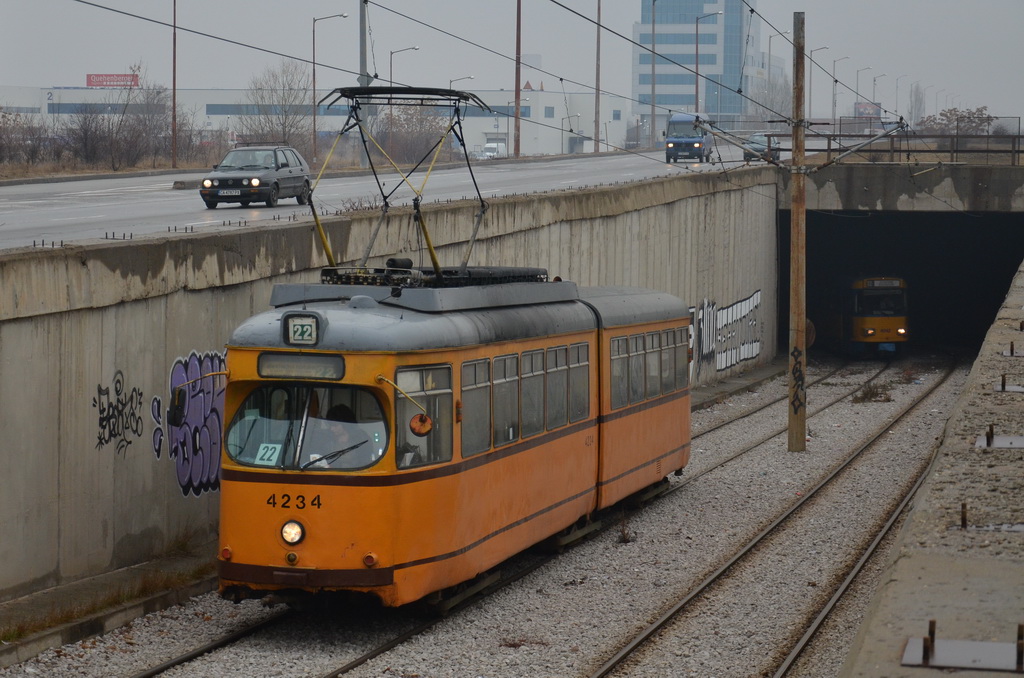 София, Duewag GT6 № 4234; София — Проект за интермодален терминал "Автостанция Изток"
