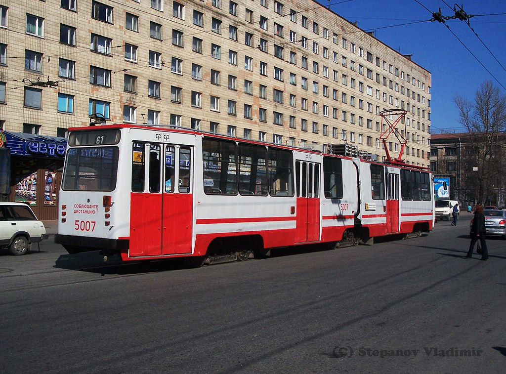 Санкт-Петербург, ЛВС-86К № 5007