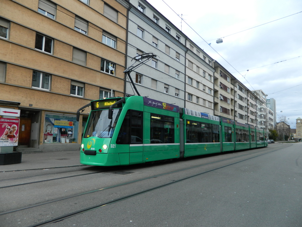 Базель, Siemens Combino № 321