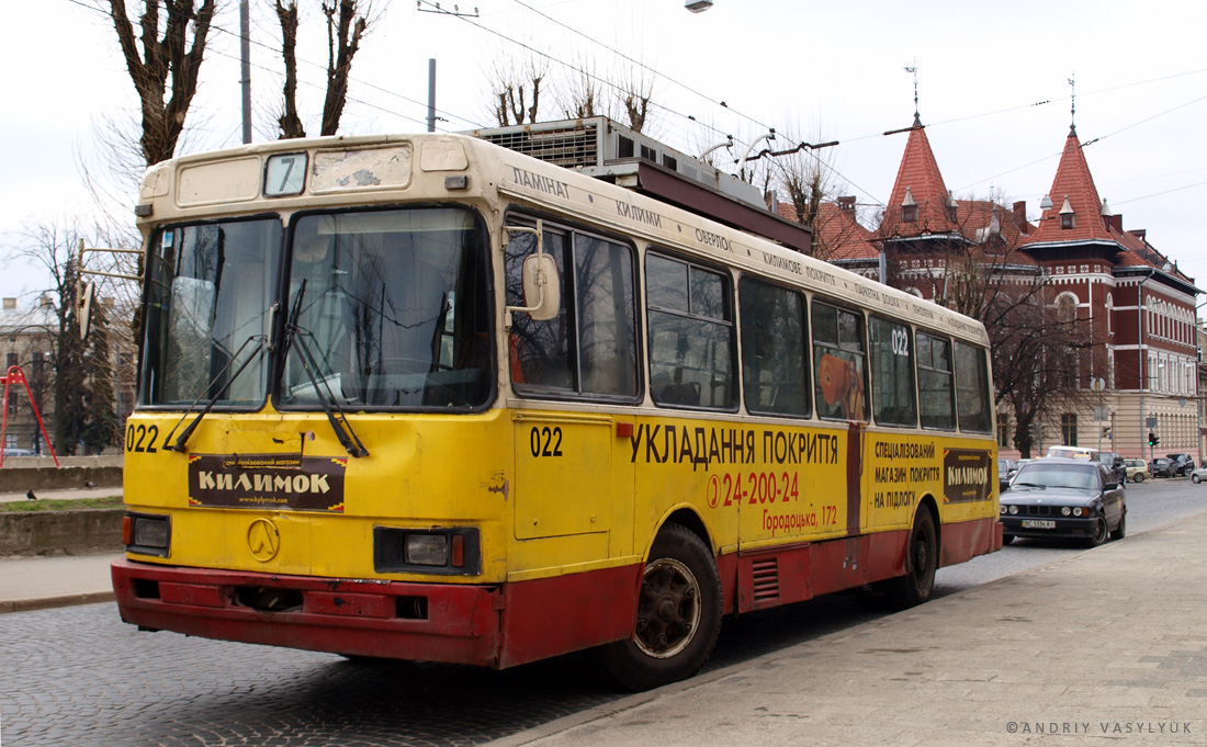 Львов, ЛАЗ-52522 № 022
