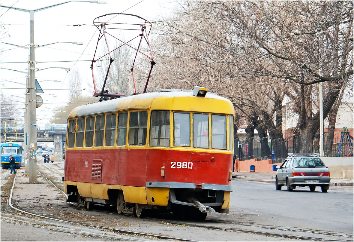 Одесса, Tatra T3SU № 2980